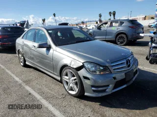 2012 Mercedes-Benz C 350 Sport with VIN WDDGF5HB0CR208286, listed as a Copart auction lot 48411595 with 90,404 mi miles and Clean Title. Bid and sale history available at DreamBid. Image 4.