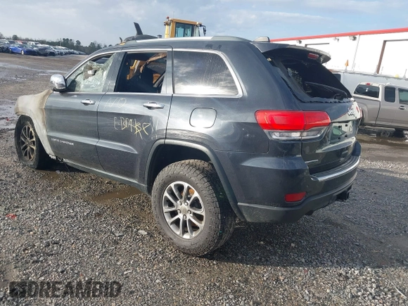 2014 Jeep Grand Cherokee Limited with VIN 1C4RJEBM1EC574629, listed as a IAAI auction lot 41696495 with 1 mi miles. Bid and sale history available at carsss.com. Image 3.