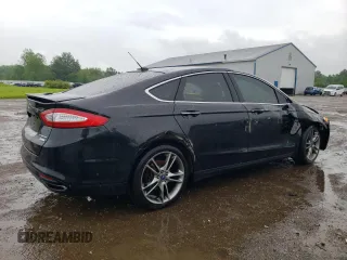 2013 Ford Fusion Titanium with VIN 3FA6P0K9XDR253596, listed as a Copart auction lot 60047845 with 119,426 mi miles and Salvage title. Bid and sale history available at DreamBid. Image 3.