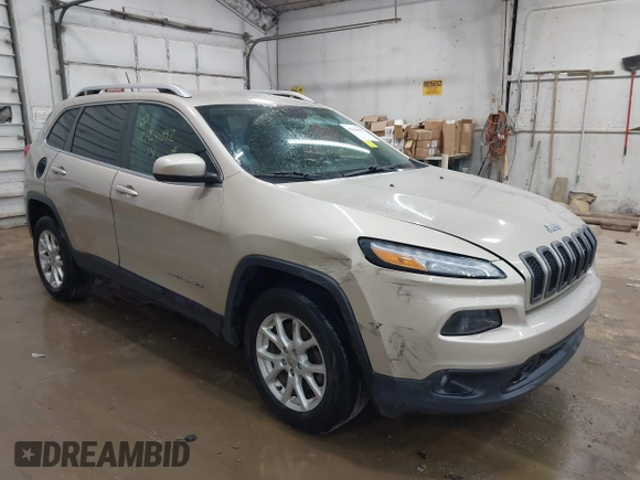 2014 Jeep Cherokee Latitude z VIN 1C4PJMCB0EW291782, wystawiony jako IAAI lot #42124092 z przebiegiem 170 265 mil mil oraz . Historia ofert i sprzedaży dostępna na DreamBid. Obrazek 1.