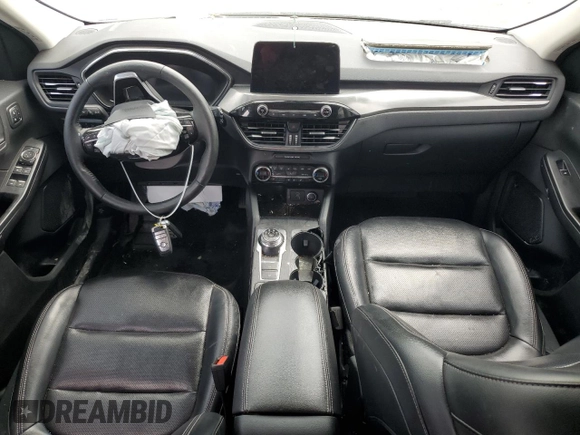 2021 Ford Escape Titanium Hybrid with VIN 1FMCU0DZXMUA78550, listed as a Copart auction lot 53389595 with 104,371 mi miles and Salvage title. Bid and sale history available at DreamBid. Image 8.