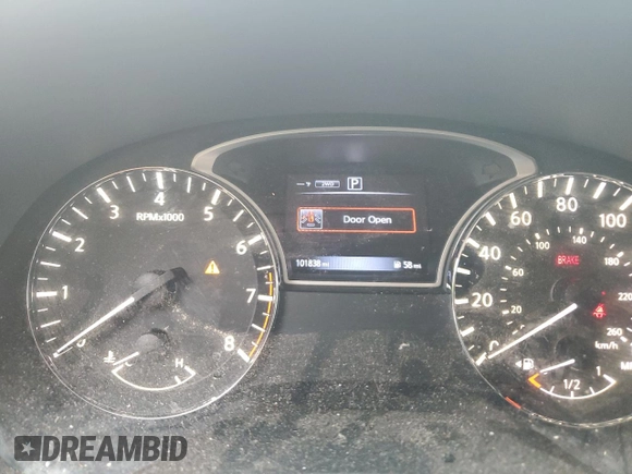 2017 Nissan Pathfinder SL with VIN 5N1DR2MM8HC655898, listed as a Copart auction lot 55143635 with 101,838 mi miles and Clean title. Bid and sale history available at DreamBid. Image 9.