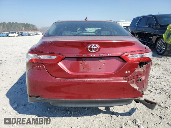 2020 Toyota Camry LE with VIN 4T1C11AK6LU947925, listed as a Copart auction lot 47121015 with 103,598 mi miles and Salvage Title. Bid and sale history available at carsss.com. Image 6.
