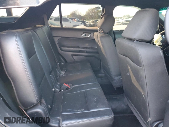 2016 Ford Utility Police Interceptor with VIN 1FM5K8AR2GGB54105, listed as a Copart auction lot 80338974 with 0 mi miles and Salvage Title. Bid and sale history available at carsss.com. Image 11.