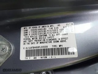 2015 Acura RDX Tech Pkg with VIN 5J8TB4H58FL025008, listed as a IAAI auction lot 41845178 with 99,847 mi miles. Bid and sale history available at carsss.com. Image 9.