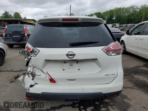 2016 Nissan Rogue S z VIN 5N1AT2MM4GC912140, wystawiony jako Copart lot #58133605 z przebiegiem 155 185 mil mil oraz Szkoda całkowita • Salvage title. Historia ofert i sprzedaży dostępna na DreamBid. Obrazek 6.