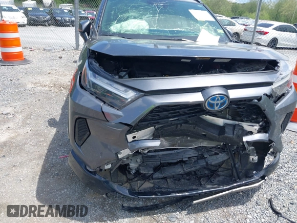 2023 Toyota RAV4 Hybrid SE with VIN JTM16RFV9PD113152, listed as a IAAI auction lot 42177056 with 41,204 mi miles and . Bid and sale history available at DreamBid. Image 6.