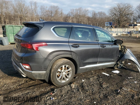 2020 Hyundai Santa Fe SEL w/SULEV with VIN 5NMS33AD8LH271668, listed as a Copart auction lot 43781575 with 73,530 mi miles and Salvage Title. Bid and sale history available at carsss.com. Image 3.