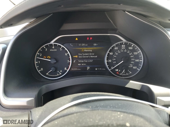 2019 Nissan Murano S with VIN 5N1AZ2MJ6KN110917, listed as a Copart auction lot 49337135 with 76,209 mi miles and Salvage Title. Bid and sale history available at carsss.com. Image 9.