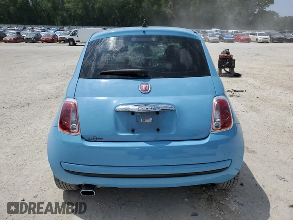 2017 FIAT 500 Pop z VIN 3C3CFFKR3HT503017, wystawiony jako Copart lot #55838305 z przebiegiem 80 951 mil mil oraz Szkoda całkowita • Salvage title. Historia ofert i sprzedaży dostępna na DreamBid. Obrazek 6.