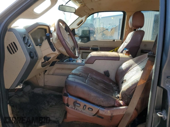 2012 Ford F-250 XL with VIN 1FT7W2BT4CEC38389, listed as a Copart auction lot 56659605 with Not provided miles and Salvage title. Bid and sale history available at DreamBid. Image 7.