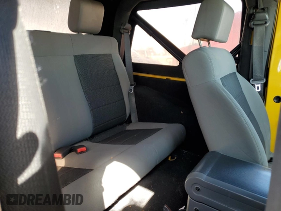 2008 Jeep Wrangler X with VIN 1J4FA24148L555401, listed as a Copart auction lot 50293555 with 155,022 mi miles and Salvage Title. Bid and sale history available at DreamBid. Image 10.