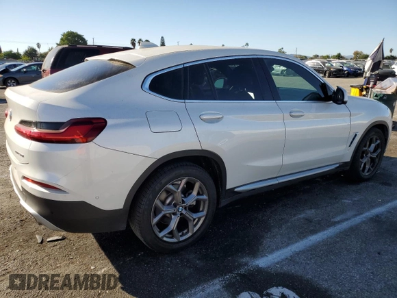 2020 BMW X4 xDrive30i with VIN 5UX2V1C09L9B97540, listed as a Copart auction lot 73984983 with 64,343 mi miles. Bid and sale history available at carsss.com. Image 3.