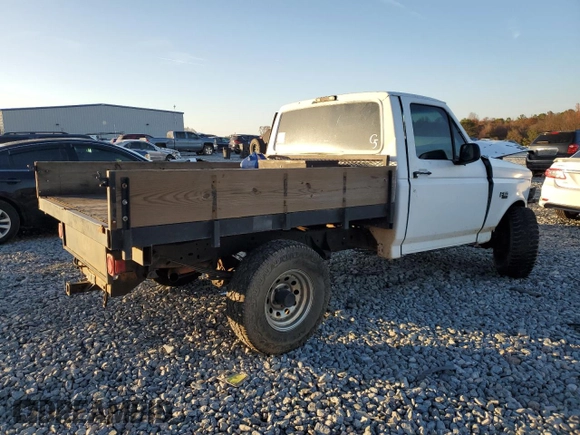 1995 Ford F-150 with VIN 1FTDF15Y1SNA40498, listed as a Copart auction lot 85003654 with 0 mi miles and Salvage Title. Bid and sale history available at carsss.com. Image 3.