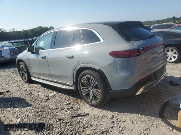 2023 Mercedes-Benz EQS with VIN 4JGDM2DB7PA022302, listed as a Copart auction lot 71347814 with 13,297 mi miles and Salvage Title. Bid and sale history available at carsss.com. Image 2.