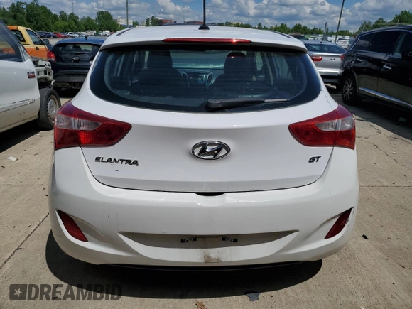 2015 Hyundai Elantra GT with VIN KMHD35LH4FU240415, listed as a Copart auction lot 54385994 with 0 mi miles and Clean Title. Bid and sale history available at carsss.com. Image 6.