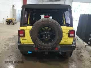 2024 Jeep Wrangler Willys z VIN 1C4RJXN66RW185935, wystawiony jako Copart lot #59908035 z przebiegiem 13 420 mil mil oraz Czysty tytuł • Clean title. Historia ofert i sprzedaży dostępna na DreamBid. Obrazek 6.