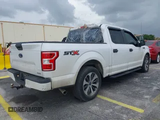 2019 Ford F-150 XL with VIN 1FTEW1CP3KKD55769, listed as a IAAI auction lot 42622540 with 114,317 mi miles and . Bid and sale history available at DreamBid. Image 4.