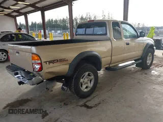 2003 Toyota Tacoma with VIN 5TEWN72N23Z279906, listed as a IAAI auction lot 41681617 with 177,614 mi miles. Bid and sale history available at carsss.com. Image 4.