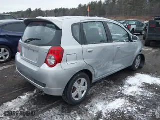 2010 Chevrolet Aveo LT w/1LT with VIN KL1TD6DEXAB047608, listed as a IAAI auction lot 41236863 with 63,284 mi miles. Bid and sale history available at carsss.com. Image 4.