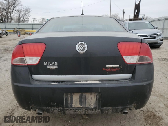 2011 Mercury Milan Premier z VIN 3MEHM0JG6BR604527, wystawiony jako Copart lot #44961985 z przebiegiem 185 825 mil mil oraz Szkody całkowita. Historia ofert i sprzedaży dostępna na DreamBid. Obrazek 6.