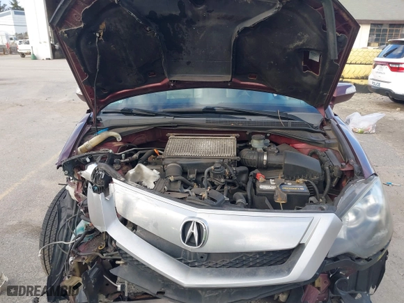 2010 Acura RDX Tech Pkg with VIN 5J8TB1H57AA001303, listed as a IAAI auction lot 41260059 with 217,546 mi miles. Bid and sale history available at carsss.com. Image 10.