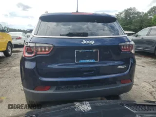 2018 Jeep Compass Latitude with VIN 3C4NJCBB3JT134038, listed as a Copart auction lot 57570015 with 72,610 mi miles and Salvage title. Bid and sale history available at DreamBid. Image 6.