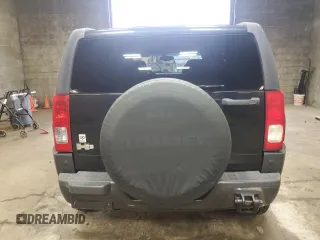 2007 Hummer H3 SUV with VIN 5GTDN13EX78223389, listed as a Copart auction lot 85608414 with 195,783 mi miles and Clean Title. Bid and sale history available at DreamBid. Image 6.