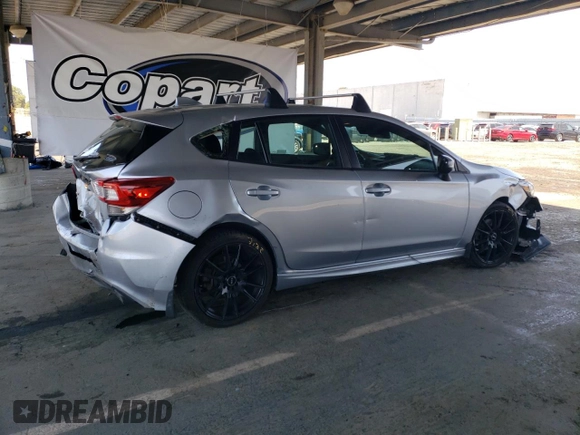 2018 Subaru Impreza Special Sports z VIN 4S3GTAM66J3713494, wystawiony jako Copart lot #56993305 z przebiegiem 91 339 mil mil oraz Szkoda całkowita • Salvage title. Historia ofert i sprzedaży dostępna na DreamBid. Obrazek 3.