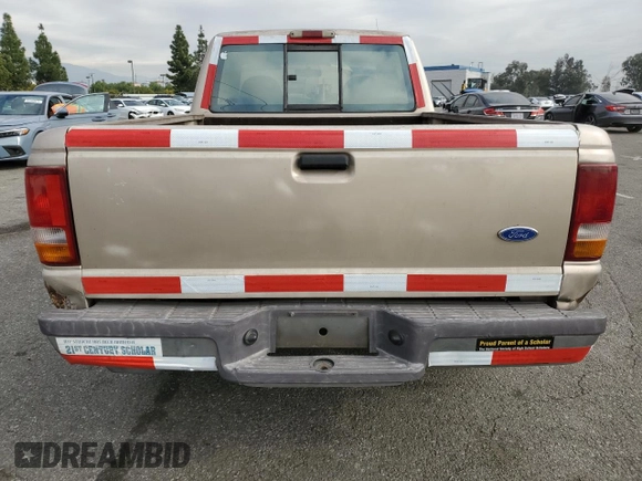 1997 Ford Ranger XL with VIN 1FTCR14A0VPA28116, listed as a Copart auction lot 82262554 with 167,455 mi miles and Salvage title. Bid and sale history available at DreamBid. Image 6.