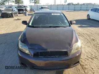 2010 Scion tC with VIN JTKDE3B75A0311156, listed as a Copart auction lot 46814055 with 104,623 mi miles and Salvage Title. Bid and sale history available at carsss.com. Image 5.
