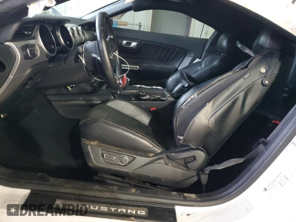 2019 Ford Mustang EcoBoost with VIN 1FA6P8TH1K5151821, listed as a Copart auction lot 50898815 with 76,497 mi miles and Clean Title. Bid and sale history available at carsss.com. Image 7.