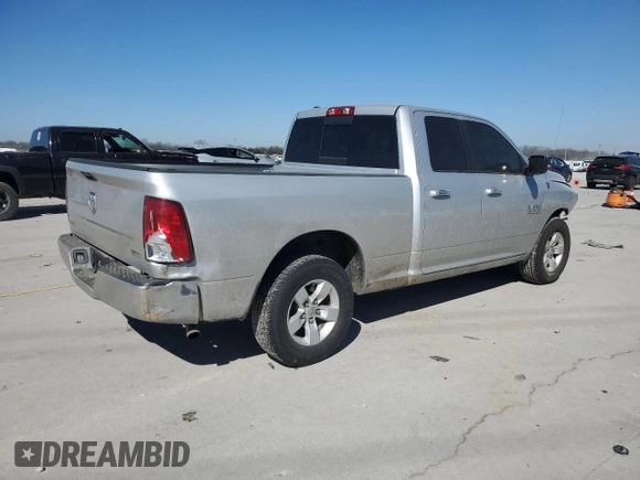 2018 Ram 1500 SLT with VIN 1C6RR6GG3JS126952, listed as a Copart auction lot 46875145 with 119,204 mi miles and Salvage title. Bid and sale history available at DreamBid. Image 3.