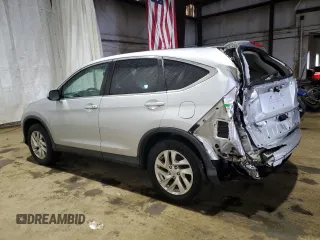 2015 Honda CR-V EX with VIN 5J6RM4H53FL056597, listed as a Copart auction lot 49576885 with 128,326 mi miles and Salvage Title. Bid and sale history available at DreamBid. Image 2.