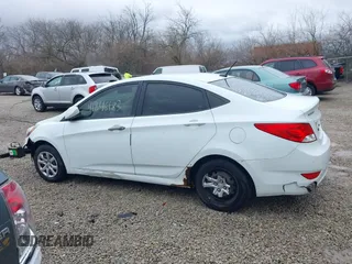 2012 Hyundai Accent GLS with VIN KMHCT4AE8CU207332, listed as a IAAI auction lot 41846183 with 163,190 mi miles. Bid and sale history available at carsss.com. Image 15.