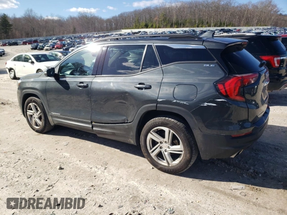 2018 GMC Terrain SLE with VIN 3GKALTEXXJL310605, listed as a Copart auction lot 50439785 with 113,642 mi miles and Salvage Title. Bid and sale history available at carsss.com. Image 2.