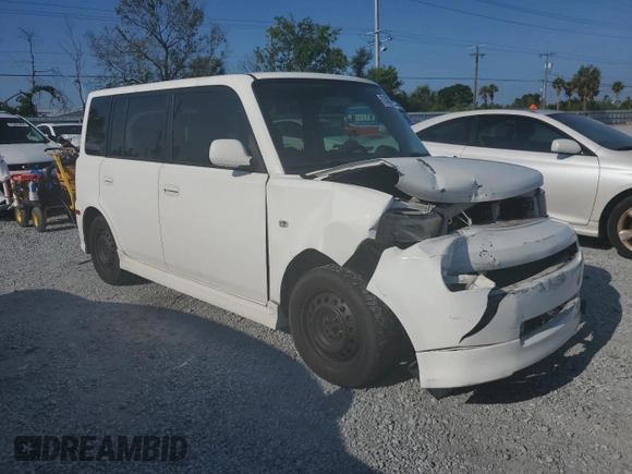 2006 Scion xB z VIN JTLKT334264097188, wystawiony jako Copart lot #57540745 z przebiegiem 190 794 mil mil oraz Szkoda całkowita • Salvage title. Historia ofert i sprzedaży dostępna na DreamBid. Obrazek 4.