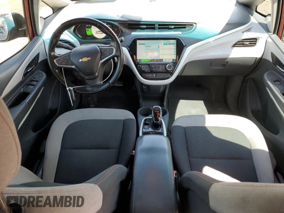 2017 Chevrolet Bolt EV LT with VIN 1G1FW6S03H4185747, listed as a Copart auction lot 54933095 with 146,048 mi miles and Salvage title. Bid and sale history available at DreamBid. Image 8.