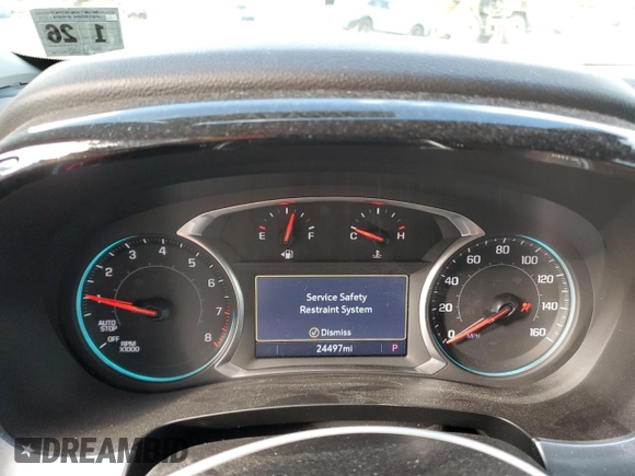 2021 Chevrolet Traverse RS with VIN 1GNEVJKW9MJ132972, listed as a Copart auction lot 39927333 with 24,497 mi miles. Bid and sale history available at carsss.com. Image 9.