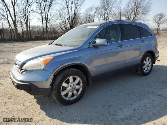 2007 Honda CR-V EX-L with VIN JHLRE387X7C059368, listed as a Copart auction lot 48753295 with 105,513 mi miles and Clean Title. Bid and sale history available at carsss.com. Image 1.