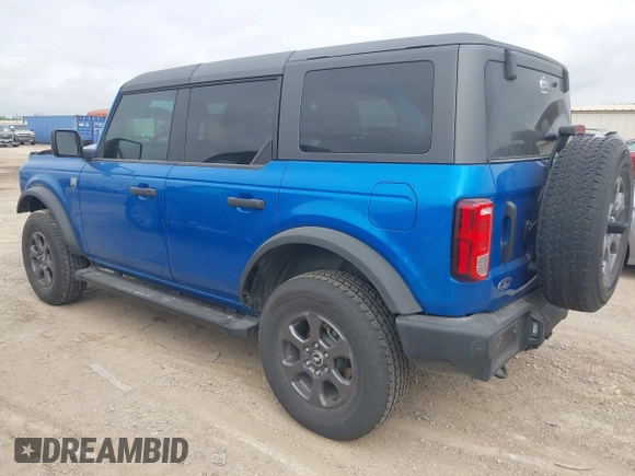 2021 Ford Bronco with VIN 1FMDE5BH7MLA94882, listed as a IAAI auction lot 42354955 with 32,837 mi miles and . Bid and sale history available at DreamBid. Image 3.