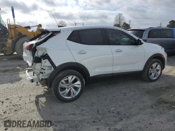 2024 Buick Encore GX Preferred with VIN KL4AMCSL2RB001860, listed as a Copart auction lot 50561185 with 34,854 mi miles and Salvage title. Bid and sale history available at DreamBid. Image 3.