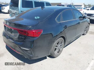 2021 Kia Forte GT-Line with VIN 3KPF34AD7ME380865, listed as a IAAI auction lot 41837360 with 47,928 mi miles. Bid and sale history available at carsss.com. Image 4.