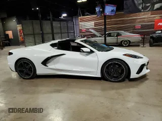 2024 Chevrolet Corvette 2LT z VIN 1G1YB2D4XR5122833, wystawiony jako Copart lot #88783495 z przebiegiem 3 875 mil mil oraz Szkoda całkowita • Salvage title. Historia ofert i sprzedaży dostępna na DreamBid. Obrazek 1.