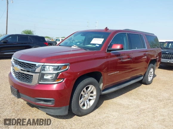 2017 Chevrolet Suburban LS with VIN 1GNSCGKC9HR325390, listed as a IAAI auction lot 41942382 with 104,573 mi miles and . Bid and sale history available at DreamBid. Image 2.