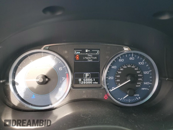 2017 Subaru Crosstrek Limited z VIN JF2GPALC9HH226963, wystawiony jako Copart lot #58939335 z przebiegiem 128 986 mil mil oraz Szkoda całkowita • Salvage title. Historia ofert i sprzedaży dostępna na DreamBid. Obrazek 9.
