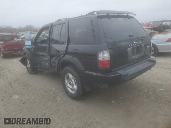 2000 Infiniti QX4 with VIN JNRAR07Y3YW079176, listed as a Copart auction lot 44122415 with Not Provided miles and Salvage Title. Bid and sale history available at DreamBid. Image 2.