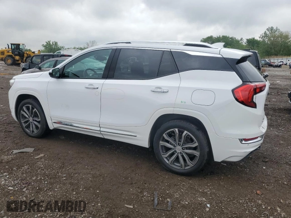 2019 GMC Terrain Denali with VIN 3GKALXEX8KL133934, listed as a Copart auction lot 58177705 with 48,105 mi miles and Salvage title. Bid and sale history available at DreamBid. Image 2.