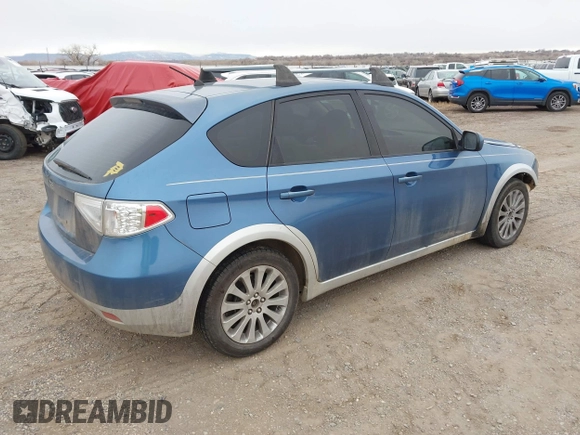 2008 Subaru Impreza Wagon (Natl) i with VIN JF1GH61698H803454, listed as a IAAI auction lot 41240557 with 154,096 mi miles. Bid and sale history available at carsss.com. Image 4.