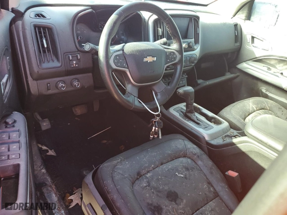 2019 Chevrolet Colorado 4WD ZR2 with VIN 1GCGTEEN8K1139183, listed as a Copart auction lot 80769774 with 0 mi miles and Salvage Title. Bid and sale history available at carsss.com. Image 8.